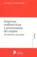 AudioLibro Empresas Multiservicios y Precarizacion del Empleo de Arantzazu Vicente Palacio