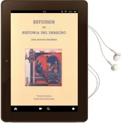 Descargar AudioLibro Estudios de Historia del Derecho de Jose Antonio Escudero año 2016
