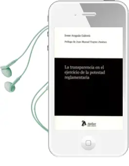Descargar AudioLibro La Transparencia en el Ejercicio de la Potestad Reglamentaria de Irene Araguas Galcera año 2016
