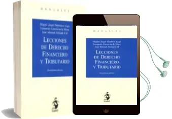 Descargar AudioLibro Lecciones de Derecho Financiero y Tributario (12ª Ed.) de Miguel Angel Martinez Lago año 2016