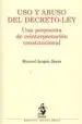 AudioLibro Uso y Abuso del Decreto-Ley de Manuel Aragón Reyes