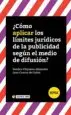 AudioLibro ¿Cómo Aplicar los Límites Jurídicos de la Publicidad Según el med io de Difusión? de Sandra Vilajoana Alejandre