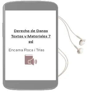 Descargar AudioLibro Derecho de Daños: Textos y Materiales (7ª Ed.) de Encarna Roca I Trias año 2016