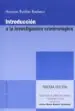 AudioLibro Introducción a la Investigación Criminológica de Horacio Roldan Barbero