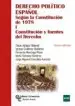 AudioLibro Derecho Politico Español: Segun la Constitucion de 1978 (Tomo i: Constitucion y Fuentes del Derecho) (6ª Ed.) de Varios Autores