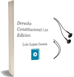 Descargar AudioLibro Derecho Constitucional i 10 Edicion de Luis Lopez Guerra año 2016