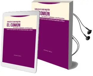 Descargar AudioLibro El Comun de Carlos De Cabo Martin año 2017