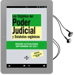 Descargar AudioLibro Ley Organica del Poder Judicial y Estatutos Organicos (33ª Ed.) de Victor Moreno Catena año 2017