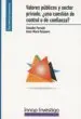 AudioLibro Valores Públicos y Sector Privado, ¿Una Cuestión de Control o de Confianza? de Salvador Parrado Diez