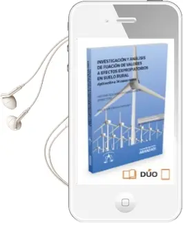 Descargar AudioLibro Investigación y Análisis de Fijación de Valores a Efectos Expropiatorios en Suelo Rural de Antonio Eduardo Humero Martin año 2017