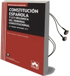 Descargar AudioLibro Constitucion Española y ley Organica del Tribunal Constitucional : Texto Legal Basico con Concordancias y Modificaciones Resaltadas (15ª Ed.) de Varios Autores año 2017