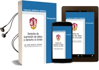 Descargar AudioLibro Derecho de Supresion de Datos o Derecho al Olvido de Ana Isabel Berrocal Lanzarot año 2017