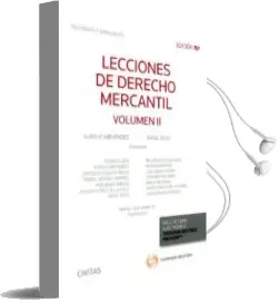 Descargar AudioLibro Civitas Lecciones de Derecho Mercantil (Vol. ii) (15ª Ed.) de Aurelio Menendez año 2017