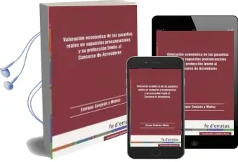 Descargar AudioLibro Valoración Económica de las Garantías Reales en Supuestos Preconcursales y su Protección Frente al Concurso de Acreedores de Enrique Sanjuan Y Muñoz año 2017