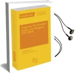 Descargar AudioLibro Manual Preguntas Test Examen Acceso a la Abogacía 2017-2018 de Varios Autores año 2017