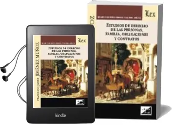 Descargar AudioLibro Estudios de Derecho de las Personas, Familia, Obligaciones y Contratos de Francisco Javier Jimenez Muñoz año 2017