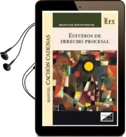 Descargar AudioLibro Estudios de Derecho Procesal (2018 Cachon Cadenas) de Manuel Cachon Cadenas año 2018