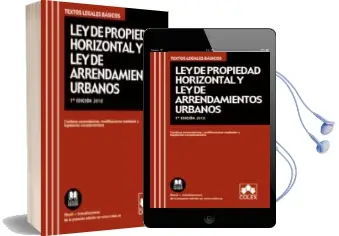 Descargar AudioLibro Ley de Propiedad Horizontal y ley de Arrendamientos Urbanos de Varios Autores año 2018