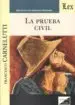 AudioLibro Prueba Civil, la de Francesco Carnelutti