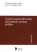 AudioLibro El Reformado Anticipado del Contrato de Obra Pública de Fernando Gonzalez Botija